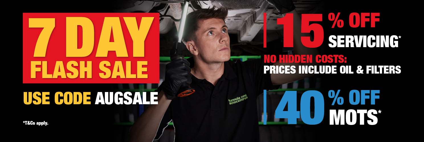 Flash Sale - 15% Off Servicing