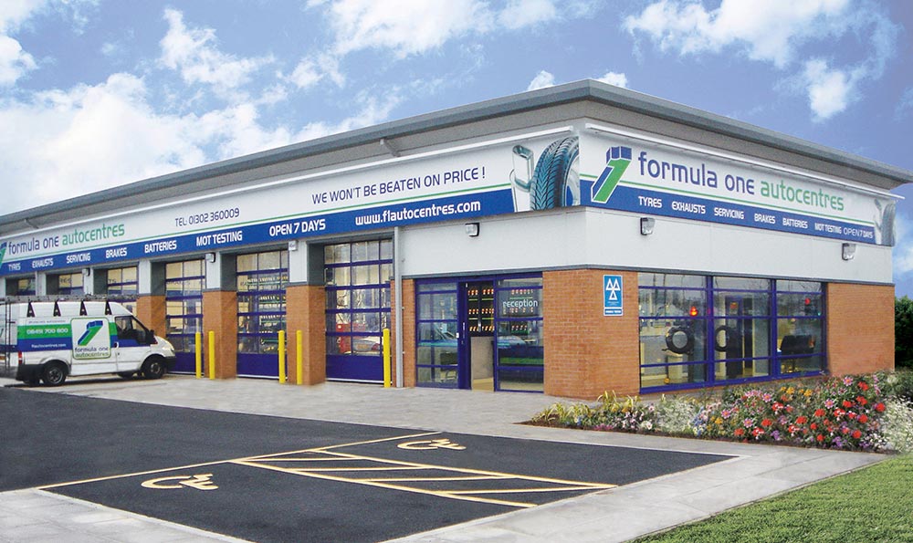 Formula One Autocentres Expansion Formula One Autocentres are expanding to more sites in the UK