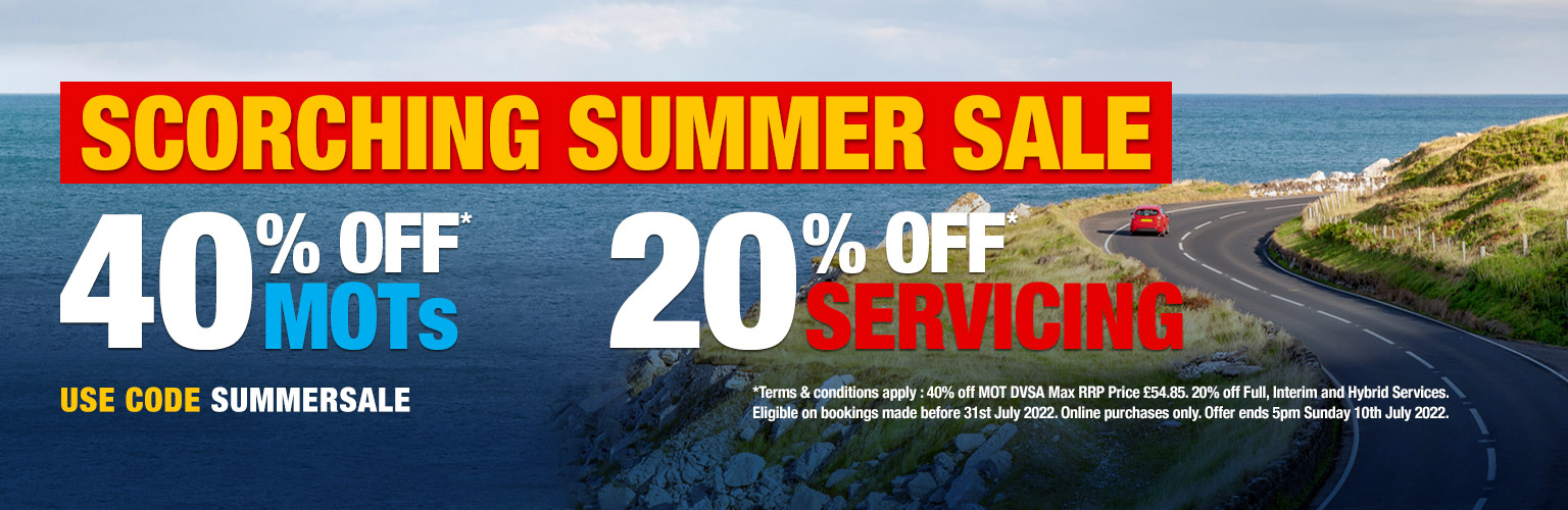 Summer Servicing Sale - 20% Off!
