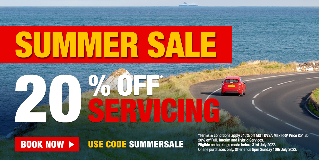 Summer Sale - 20% off Servicing