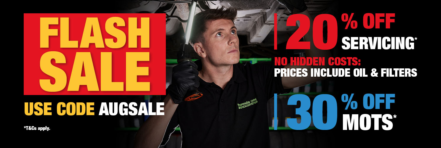 Flash Sale - 20% Off Servicing
