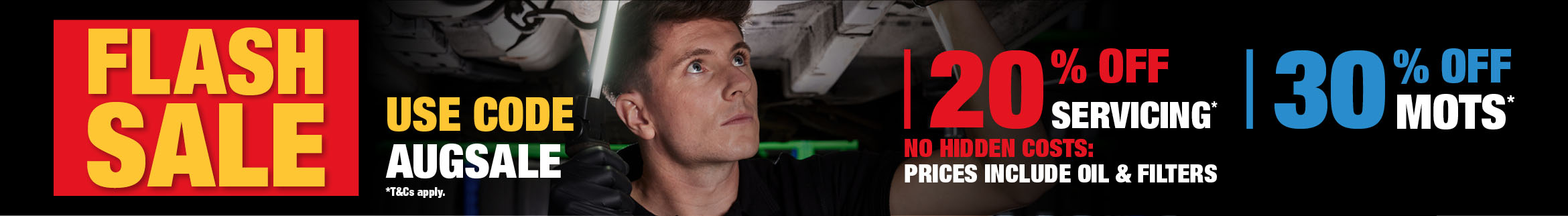 Flash Sale - 20% Off Servicing