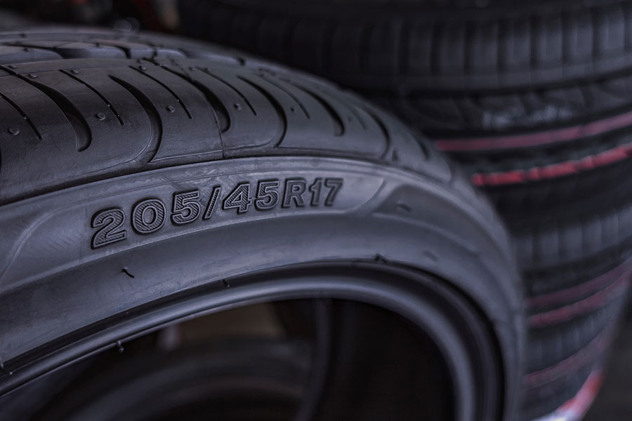 What do the numbers on tyres mean?